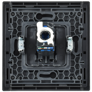 FORTE&PIANO Розетка компьютерная RJ45 кат.6 FP531 сталь IEK