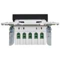 SKANDY Кнопка звонка с индикацией для отелей 10А SK-V17Bl черный IEK