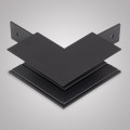 Угловой соединитель внешний для накладного шинопровода черный, AM545 BK SMART