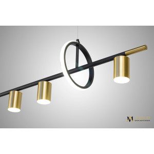Светильник подвесной AM438 POLISHED GOLD