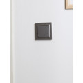 BRITE Рамка 1-местная IP44 РУ-1-БрС-44 сталь IEK