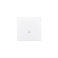 Кнопка звонка СП ESTET механизм IP20 бел. LEZARD 745-0288-103