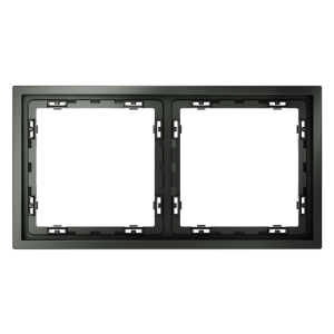 Рамка пластиковая VOLTUM S70 на 2 поста, (титан)