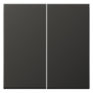 Клавиша двойная Jung LS METAL, антрацит, AL2995AN