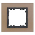 Рамка 1 пост Simon SIMON 82 NATURE, медь, 82817-34