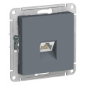 ATLASDESIGN РОЗЕТКА компьютерная RJ45 кат. 5e, механизм, ГРИФЕЛЬ ATN000783