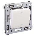 Инвертор 1-кл. 2мод. СП Avanti Белое облако 16А IP20 бел. DKC 4400123