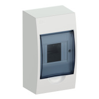 Корпус навесной ЩРН-П-4 Krepta 3 IP41 пластик. бел. IEK MKP12-N-04-40-20