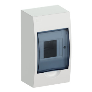 Корпус навесной ЩРН-П-4 Krepta 3 IP41 пластик. бел. IEK MKP12-N-04-40-20