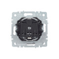 BRITE Розетка 1-местная с заземлением с защитными шторками и крышкой 16А IP44 РСбш10-3-44-БрТБ темная бронза IEK