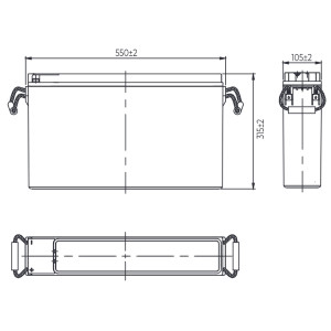 Аккумуляторные батареи MNB Battery MR 125-12 FT
