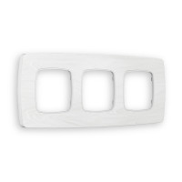 OF940103 Рамка OMEGA Opera Белый мрамор 3-ая AMBRELLA VOLT