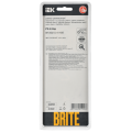 BRITE Рамка 3-местная РУ-3-2-Бр стекло песчаный RE IEK