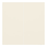 Клавиши двухклавишного выключателя, кремовый сатин (35611 MC)