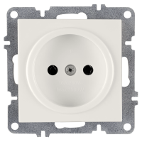 Arvia Electric, L/K Механизм, Розетка 1-а без земли, (белый)