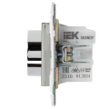 SKANDY Термостат электронный с индикацией SK-T01N металл никель IEK