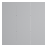 Клавиши для выключателяпереключателя трехклавишного, S70 серый