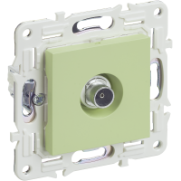 SKANDY Розетка TV оконечная SK-A12G мятный IEK