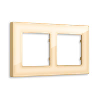 AF580602 Рамка ALFA Arctic (Шампань Стекло органическое) 2-ая AMBRELLA VOLT