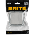 BRITE Вывод кабеля МВ10-БрГН металл хром/никель IEK
