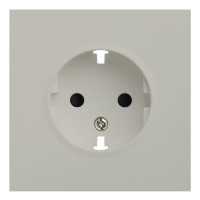 Лицевая панель для розетки 2к+з, лен (35632 LN)