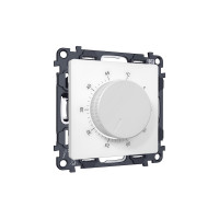 MA125710 Комплект механизма терморегулятора с датчиком для теплого пола с подсветкой 16A-250V ALFA Белый матовый QUANT (AP1257, VM1381) AMBRELLA VOLT