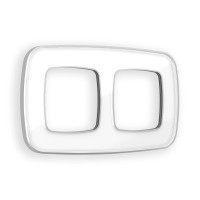 OF640132 Рамка OMEGA Coint Белый Стекло органическоеСеребро 2-ая AMBRELLA VOLT