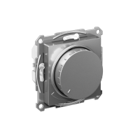 ATLASDESIGN СВЕТОРЕГУЛЯТОР (диммер) поворотно-нажимной, LED, RC, 400Вт, механизм, СТАЛЬ ATN000923