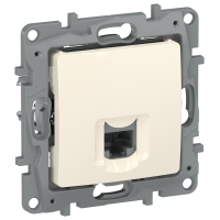 IEKETIKA Розетка компьютерная RJ45 категория 6 UTP 6723531 слоновая кость IEK