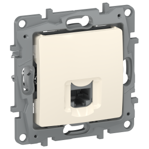 IEKETIKA Розетка компьютерная RJ45 категория 6 UTP 6723531 слоновая кость IEK