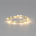 Гирлянда светодиодная Роса 2м 20LED тепл. бел. 2Вт 4.5В IP20 провод прозр. Neon-Night 303-006