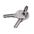 Кнопка "Грибок" IP65 с ключом моноблок с фиксацией 1NO+1NC красная MASTER IEK