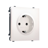 MS207010 Комплект механизма электрической розетки SIGMA Жемчуг 50Hz 2P+E с/з с/ш 16A-250V QUANT PRO (SP2070, PR141)