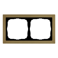 ARTGALLERY PURE 2-постовая РАМКА, МЕТАЛЛ ЛАТУНЬ GAL312202