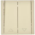FORTE&PIANO Выключатель жалюзи 10А FP411 ваниль IEK