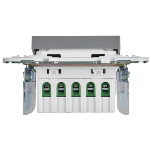 SKANDY Кнопка звонка с индикацией для отелей 10А SK-V17Gr серый IEK