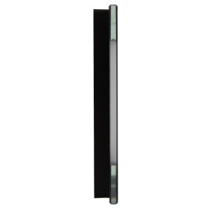 BRITE Рамка 4-местная РУ-4-2-Бр стекло черный матовый IEK