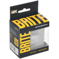 BRITE Датчик движения ДС10-1-БрС сталь IEK