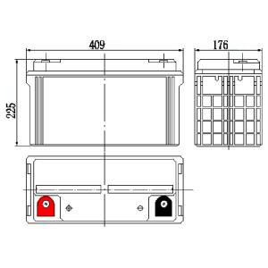 Аккумуляторные батареи MNB Battery MM 120-12