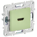 SKANDY Розетка HDMI SK-H01G мятный IEK