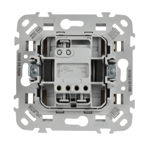 FLITE Выключатель 1-клавишный с индикацией 10А ВС11-1-1-ФлЛ льняной IEK