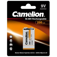 Аккумулятор 6F22 NI-MN 250мА.ч BP-1 (блист.1шт) Camelion 5014
