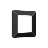 AF110701 Рамка ALFA Line Черный матовый 1-ая AMBRELLA VOLT