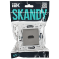 SKANDY Розетка HDMI SK-H01N металл никель IEK