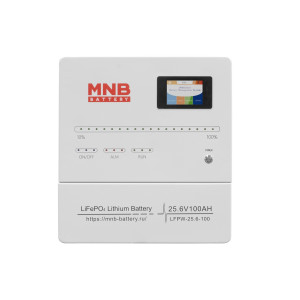 Аккумуляторные батареи MNB Battery LFPW-25.6-100 LCD Touch (25.6В, 100 Ач, LiFePO4)