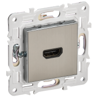 SKANDY Розетка HDMI SK-H01N металл никель IEK