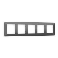 AF110655 Рамка ALFA Line Антрацит серый 5-ая AMBRELLA VOLT
