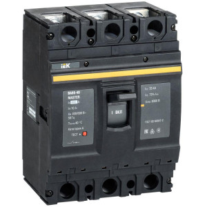 Автоматический выключатель IEK 3п 800А 35кА ВА88-40 MASTER  SVA50-3-0800-02