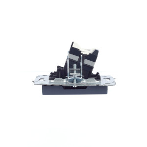 BRITE Розетка компьютерная RJ45 кат.5E РК10-БрМ маренго IEK