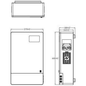 Аккумуляторные батареи MNB Battery LFPW-51.2-100 LCD Touch (51.2В, 100 Ач, LiFePO4)